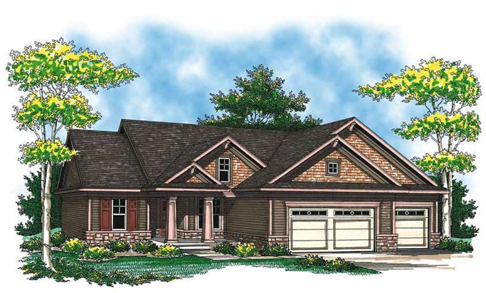Main image for house plan # 19537