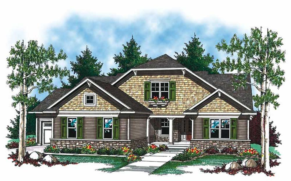 Main image for house plan # 19538