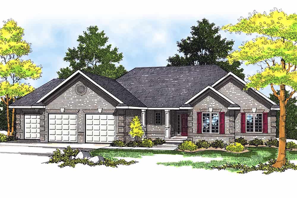 Main image for house plan # 13636