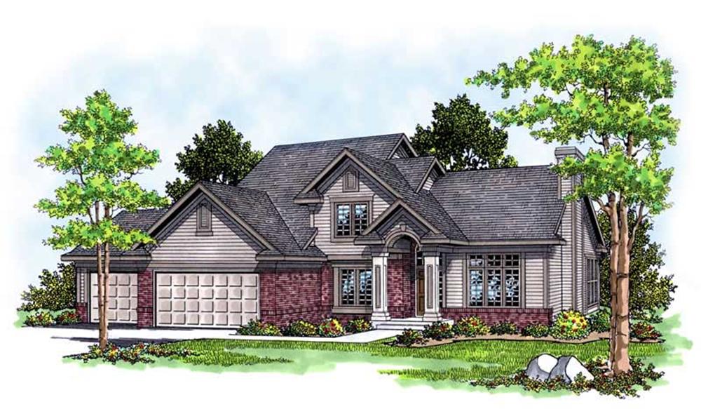 Main image for house plan # 13557