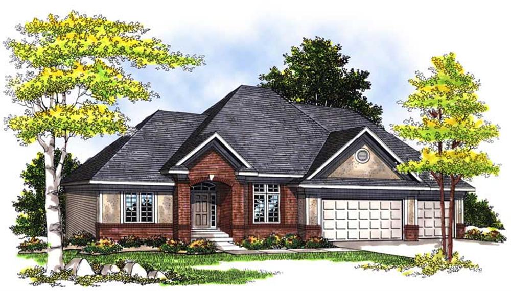 Main image for house plan # 13555