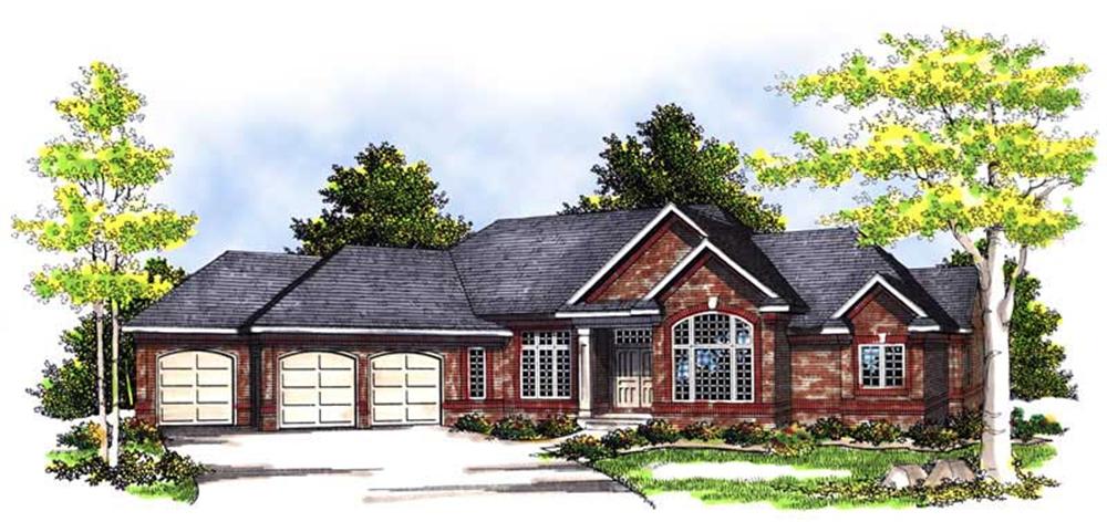 Main image for house plan # 13550