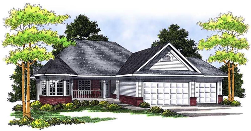 Main image for house plan # 13605