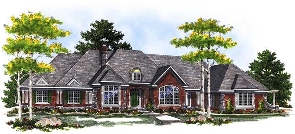 Main image for house plan # 13593