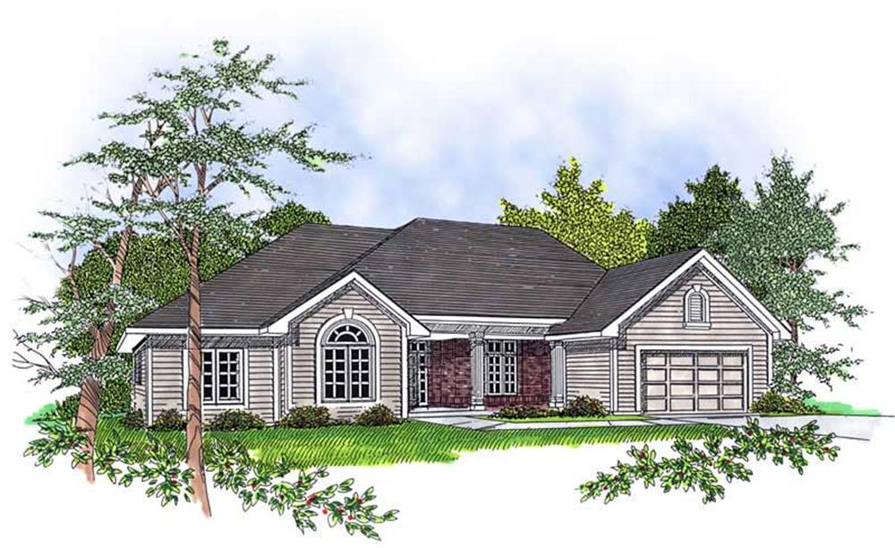 Main image for house plan # 13318