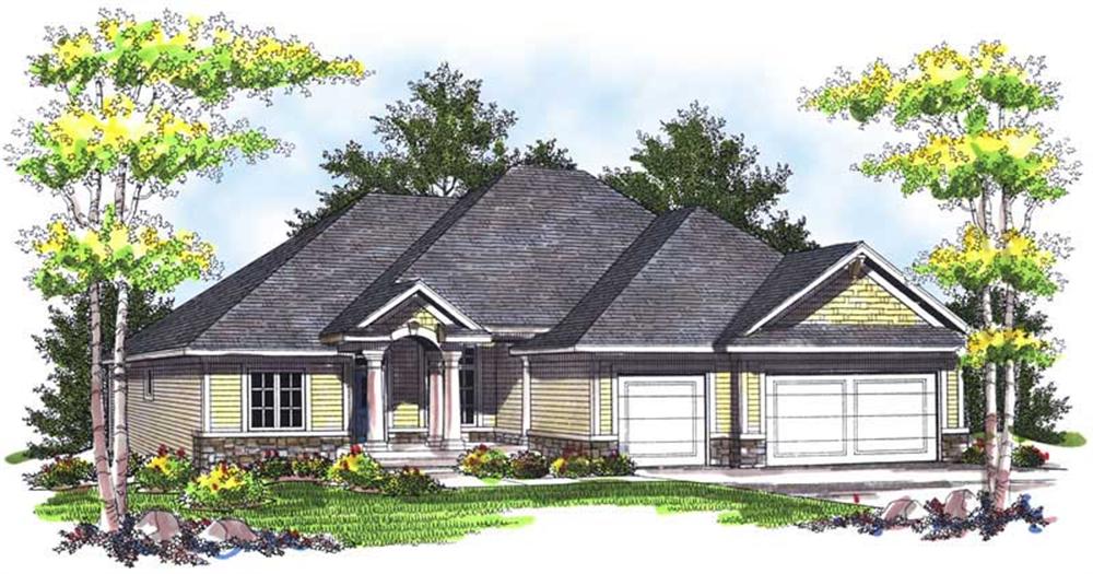 Main image for house plan # 14003