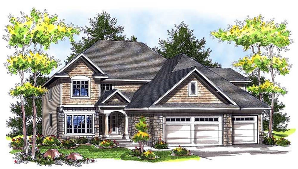 Main image for house plan # 14013