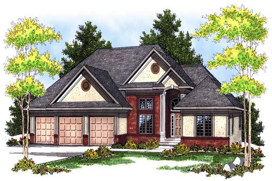 Main image for house plan # 13610