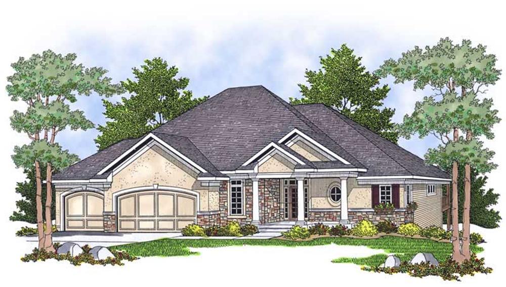 Main image for house plan # 13882