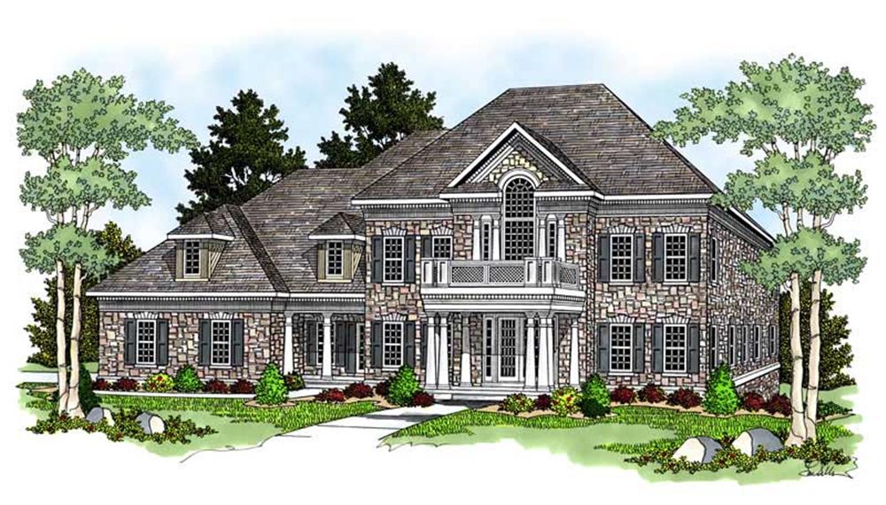 Main image for house plan # 13767