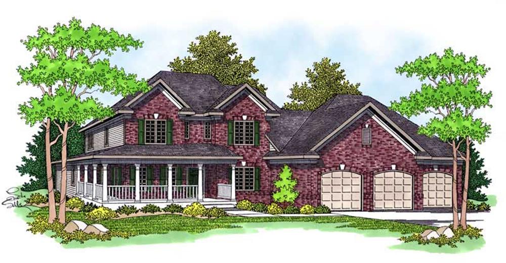 Main image for house plan # 13770