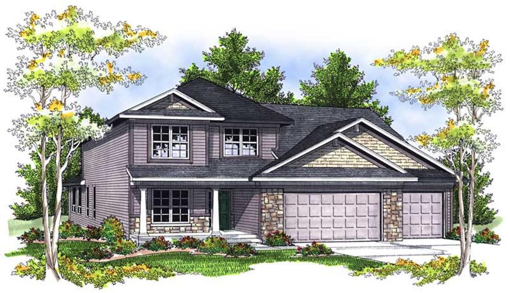 Main image for house plan # 13976