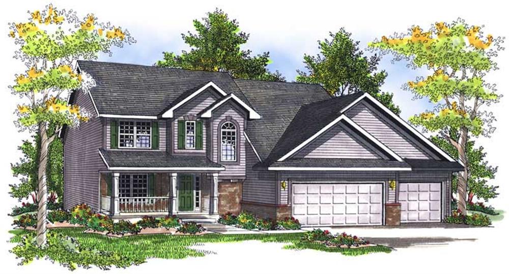 Main image for house plan # 13990