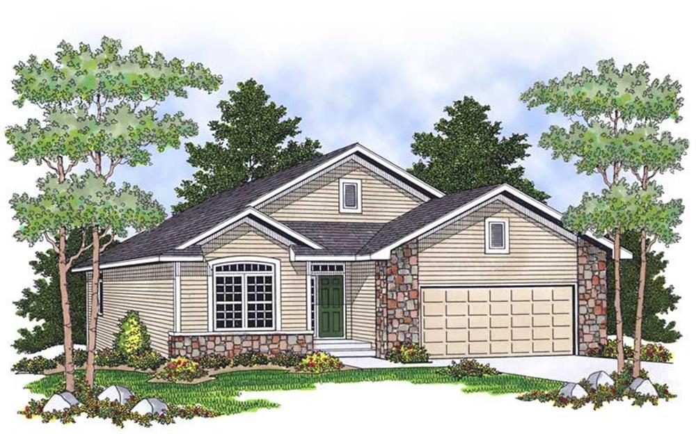 Main image for house plan # 13813