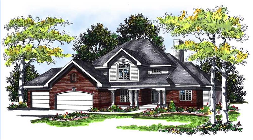 Main image for house plan # 13435