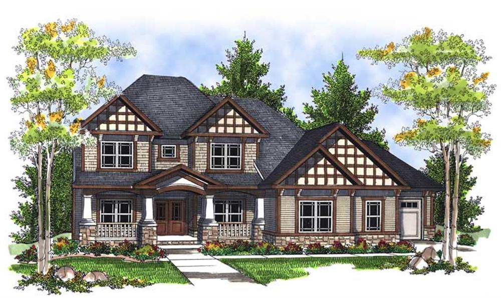 Main image for house plan # 13987
