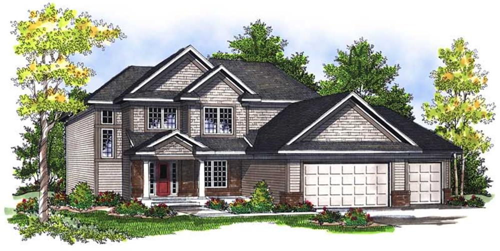 Main image for house plan # 13975