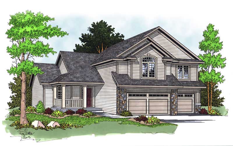 Main image for house plan # 13776