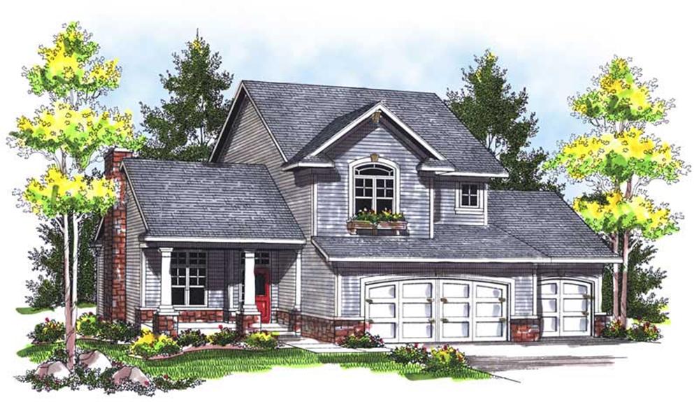 Main image for house plan # 14014