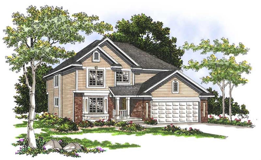 Main image for house plan # 13750