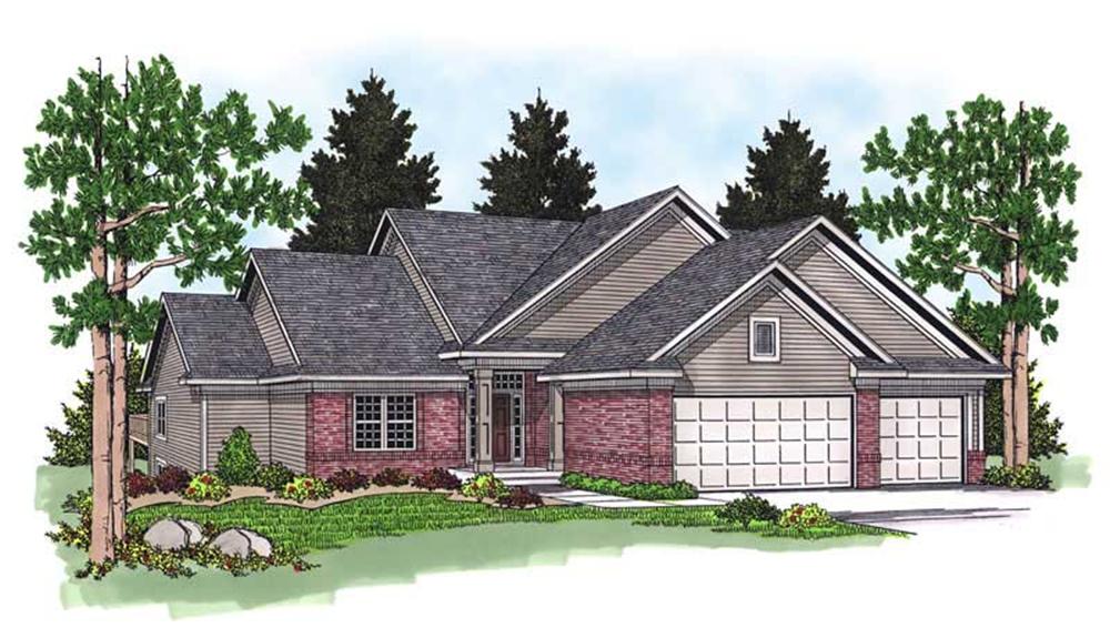 Main image for house plan # 13755