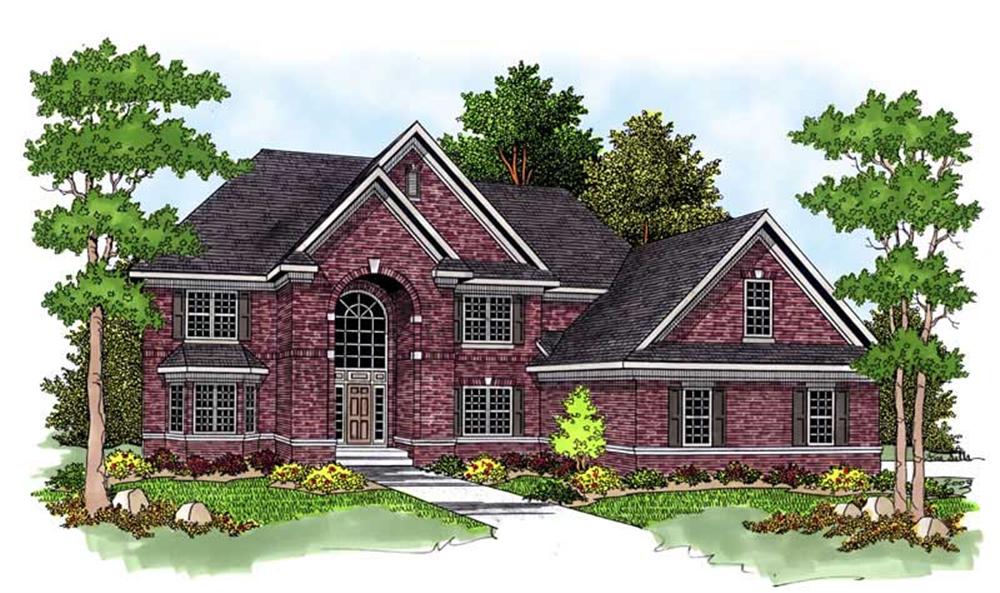 Main image for house plan # 13766