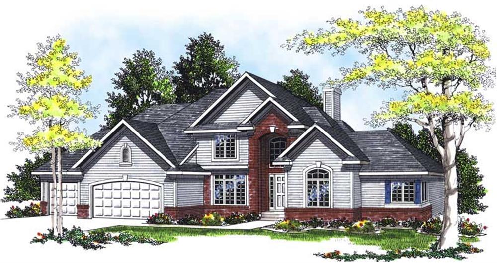 Main image for house plan # 13491