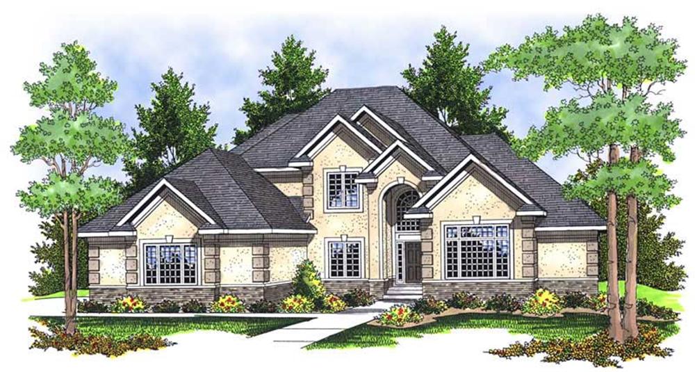 Main image for house plan # 13925