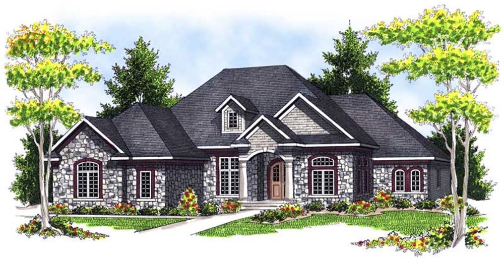 Main image for house plan # 13933