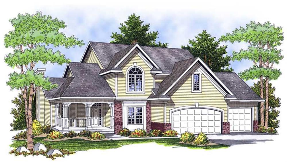 Main image for house plan # 13918