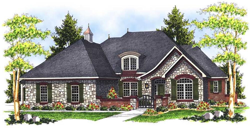 Main image for house plan # 13964