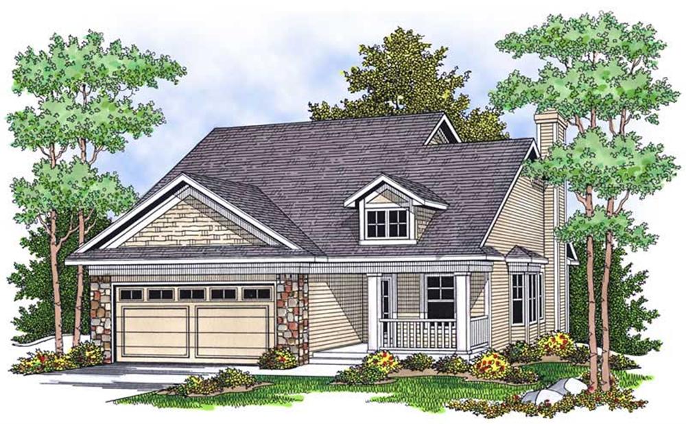 Main image for house plan # 13892