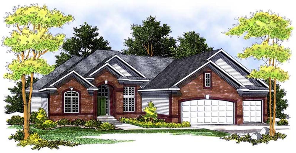 Main image for house plan # 13690