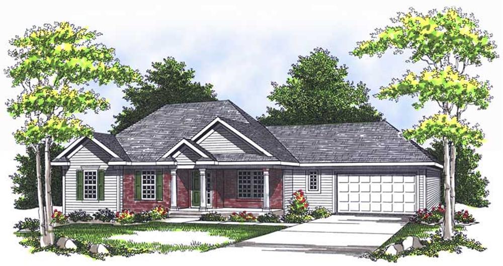 Main image for house plan # 13697