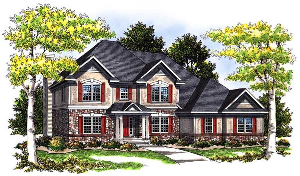 Main image for house plan # 13560