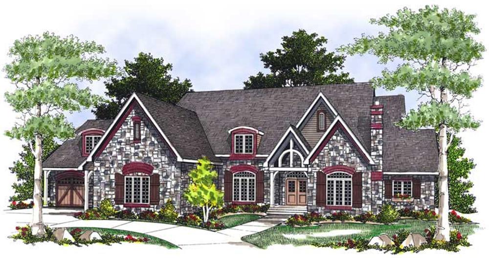 Main image for house plan # 13595