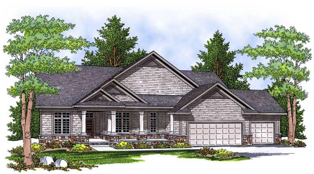 Main image for house plan # 13912