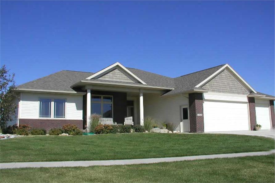 EXTERIOR PHOTO of this 3-Bedroom,1636 Sq Ft Plan -1636