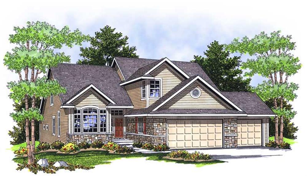 Main image for house plan # 13921
