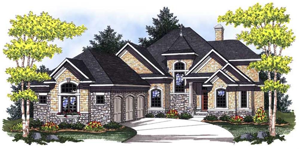 Main image for house plan # 101-1573