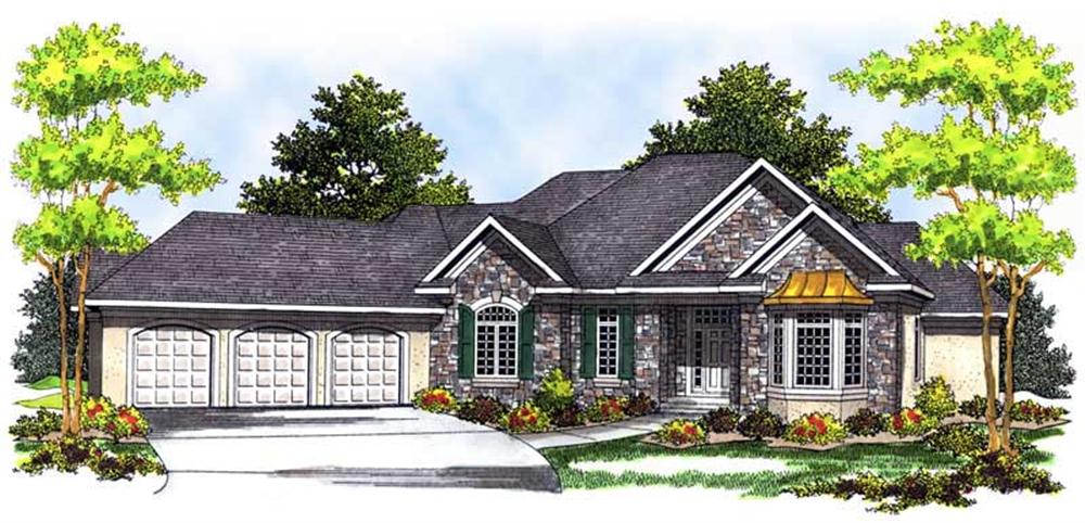 Main image for house plan # 13657