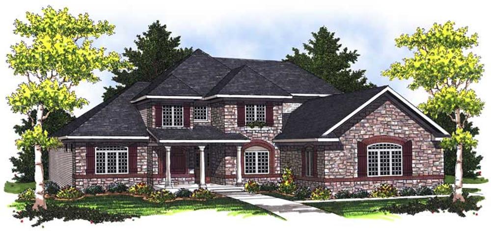 Main image for house plan # 14052