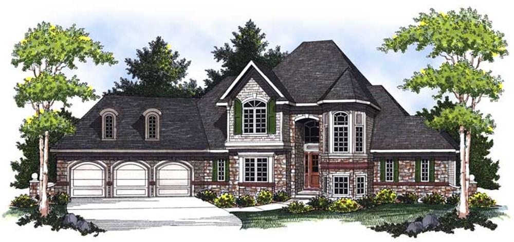Main image for house plan # 14054