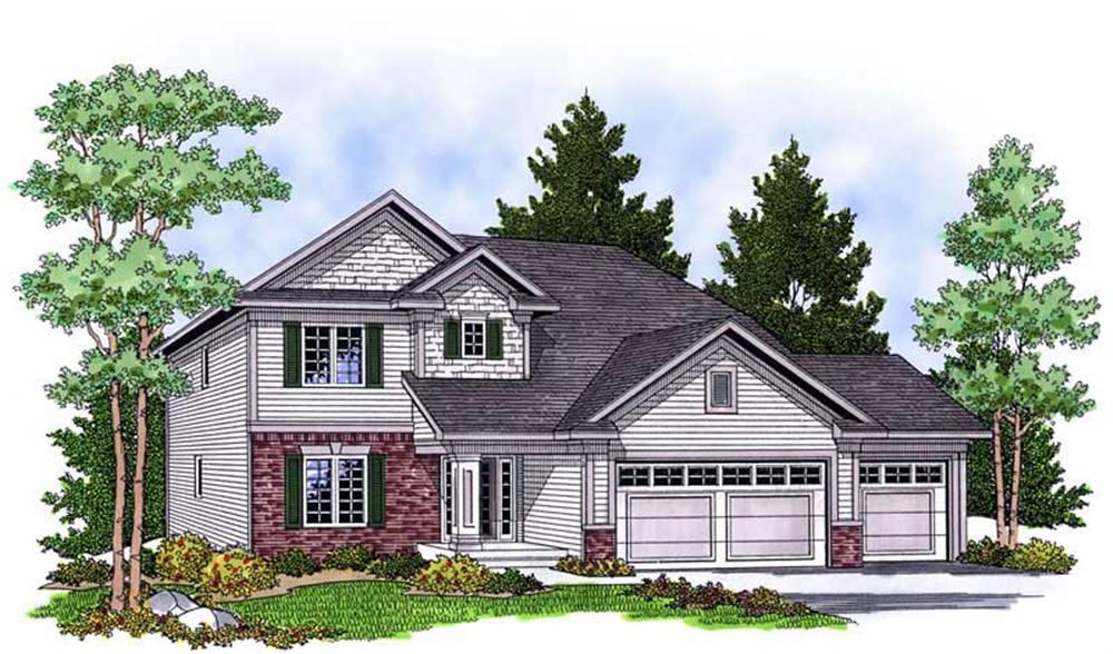 Main image for house plan # 13887