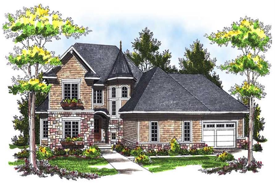 Main image for house plan # 14023