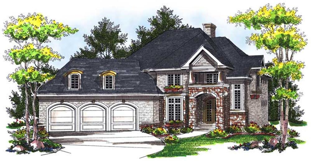 Main image for house plan # 14026
