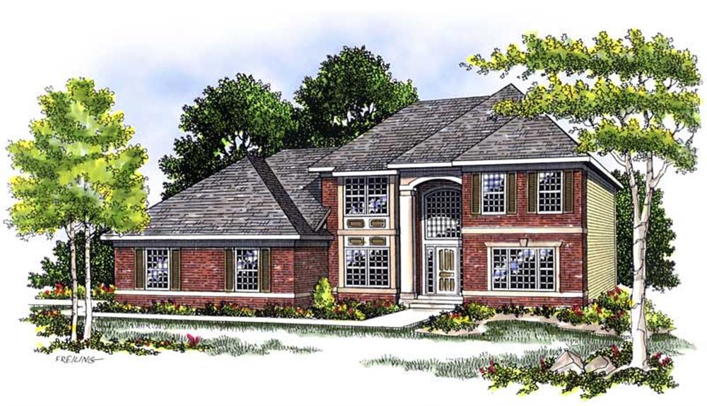 Main image for house plan # 13575