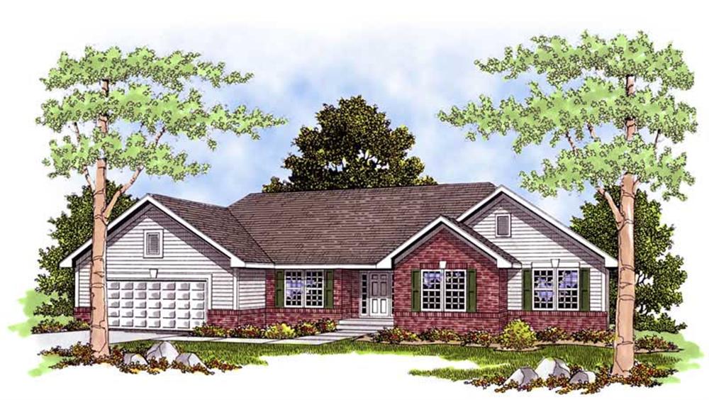 Main image for house plan # 13551