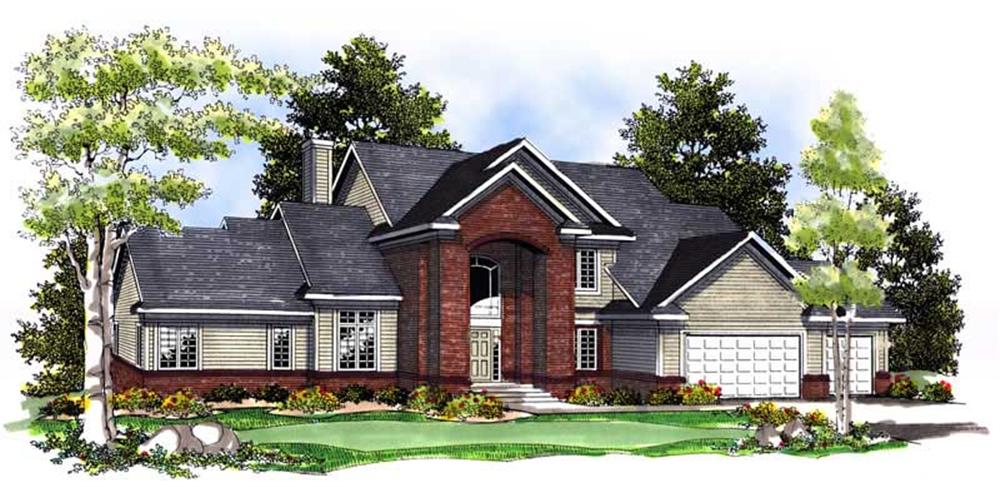 Main image for house plan # 13598