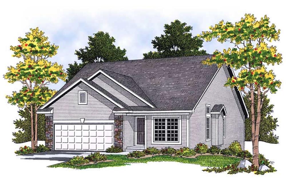 Main image for house plan # 13801
